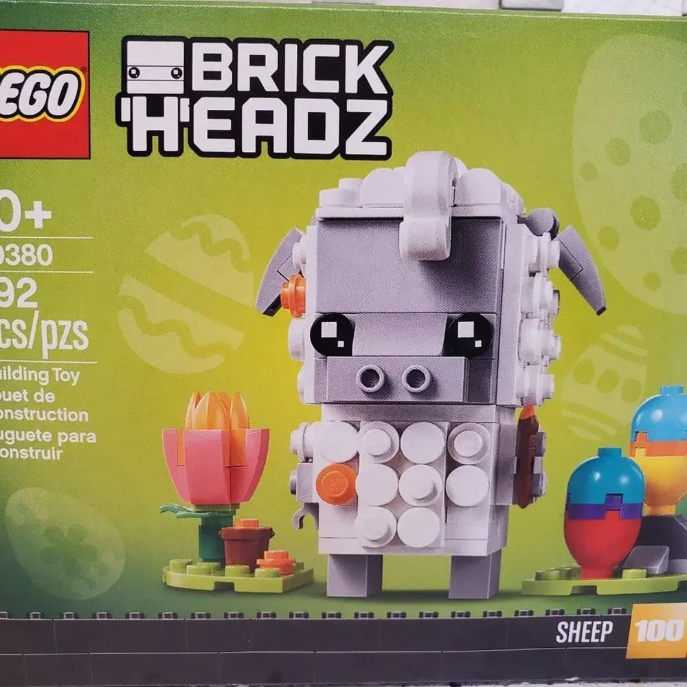 Lego Brick Headz 40380 Brick Headz Easter Lego Set Sheep Lego Set